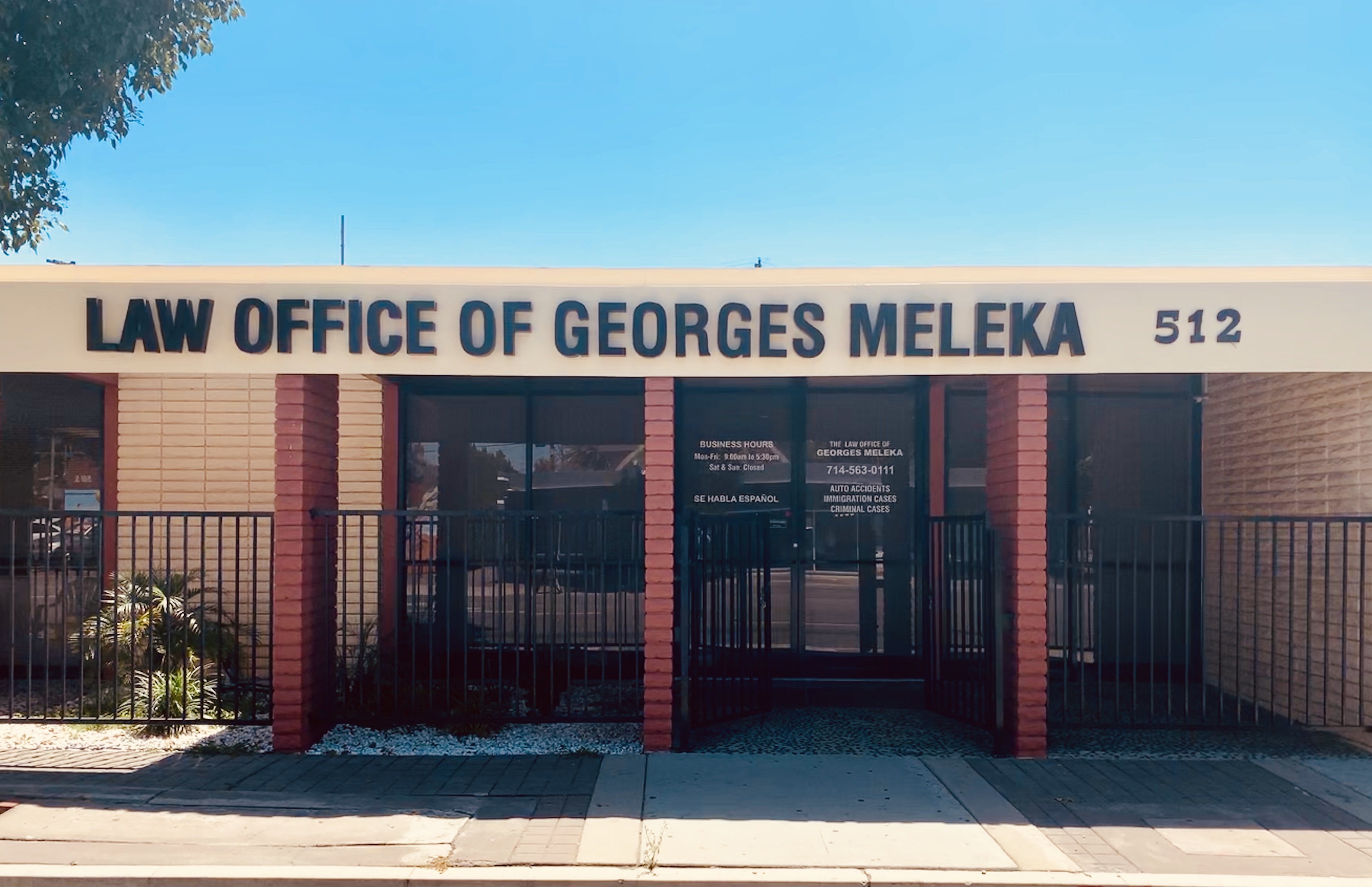 Office Located In Fullerton